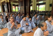 Đại Lộc: Phật giáo huyện tổ chức khoá tu Bát Quan trai tập trung tại Tổ đình Cổ Lâm