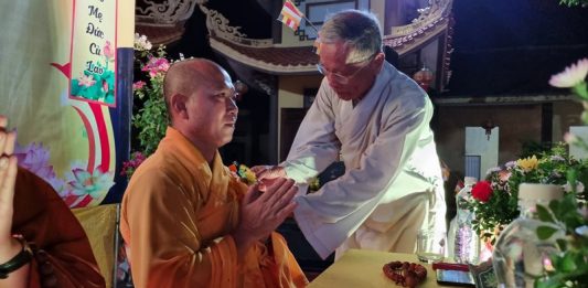 Quế Sơn: GĐPT chùa Hương Sơn trang nghiêm tổ chức lễ Vu lan Báo hiếu