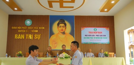 Núi Thành: GĐPT huyện khai mạc Trại họp bạn Mục Kiền Liên nhân mùa Vu lan Báo hiếu PL. 2566