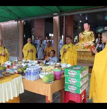 Video QCB: Núi Thành-Chùa Phổ Đức thiết lễ cầu siêu, tặng quà mừng thọ nhân mùa Vu Lan Báo hiếu PL. 2566