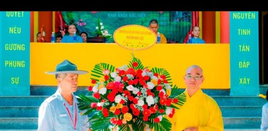 Video QCB: GĐPT huyện Đại Lộc khai mạc trại huấn luyện liên cấp Anoma-Lộc Uyển-Tuyết Sơn