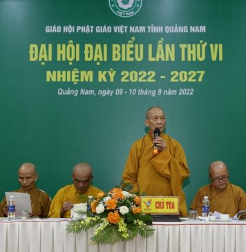 Phiên trù bị Đại hội đại biểu Phật giáo tỉnh Quảng Nam lần thứ VI, nhiệm kỳ 2022 – 2027
