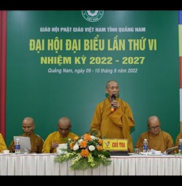 Video QCB: Phiên trù bị Đại hội Phật giáo tỉnh Quảng Nam lần thứ VI, nhiệm kỳ 2022 – 2027