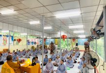 Bắc Trà My: Trì niệm hồng danh đức Bồ tát Quán Thế Âm tại chùa Trà My