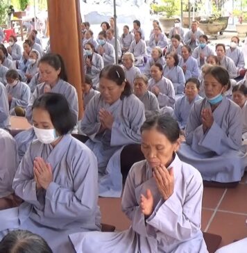 Video QCB: Khóa tu một ngày an lạc dành cho đạo hữu Phật tử các chùa cụm cánh đông huyện Thăng Bình
