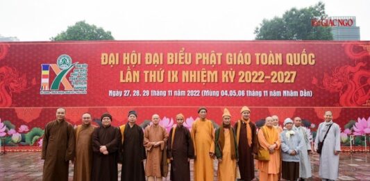 Đoàn đại biểu Phật giáo tỉnh Quảng Nam có mặt tại Hà Nội để chính thức tham dự Đại hội đại biểu Phật giáo toàn quốc lần thứ IX, nhiệm kỳ 2022-2027