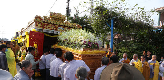 Thăng Bình: Lễ truy niệm, phụng tống kim quan HT.Thích Thiện Túc trà tỳ