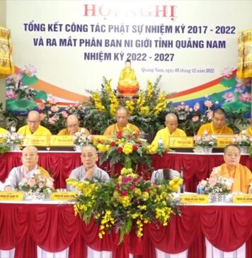 Video QCB: Phân ban Ni giới Quảng Nam tổng kết nhiệm kỳ 2017-2022 và ra mắt nhân sự nhiệm kỳ mới