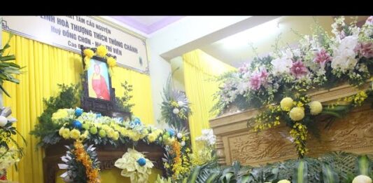 Video QCB: Tang lễ Hòa thượng Thích Thông Chánh, Trụ trì chùa Phú Sơn (Núi Thành, Quảng Nam)