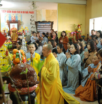 Thăng Bình: Chùa Giác Nguyên hành hương thập tự đầu xuân Quý Mão