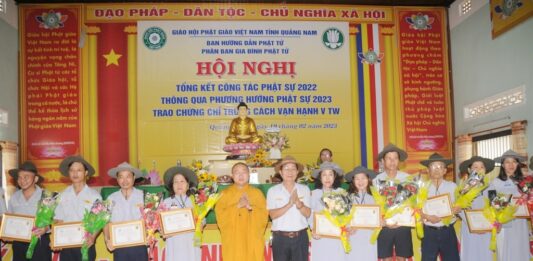 Phân ban GĐPT Quảng Nam tổng kết Phật sự năm 2022 và triển khai chương trình hoạt động năm 2023