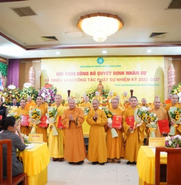 Ban TTTT Trung ương Giáo hội công bố Quyết định Nhân sự và triển khai Phật sự nhiệm kỳ 2022 – 2027