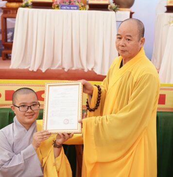 Tiên Phước: Lễ công bố Quyết định bổ nhiệm Trụ trì và đặt đá xây dựng chùa Phước Hiệp