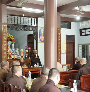 Duy Xuyên: BTS PG huyện họp triển khai công tác Phật sự 6 tháng đầu năm 2023