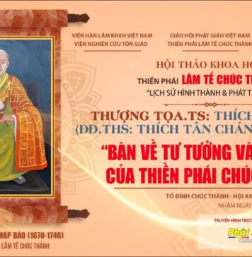 Video: ĐĐ.TS.THÍCH TÂN CHÁNH – Trình bày tham luận tại Hội thảo Khoa học thiền phái Lâm Tế Chúc Thánh