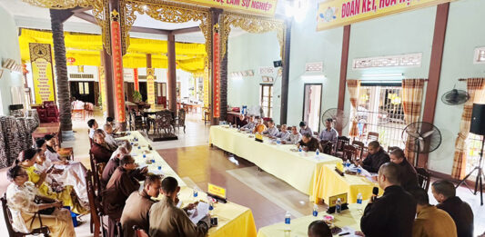 Quảng Nam: Phân ban Cư sĩ Phật tử tỉnh và Phân ban Phật tử Dân tộc tỉnh tổ chức hội nghị lần thứ nhất, nhiệm kỳ 2022 – 2027