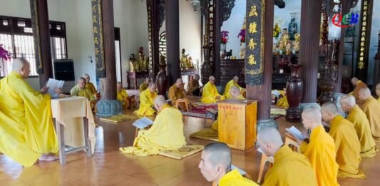 Video QCB: Hội An – Chư Tăng bố-tát, thính giới chung tại Tổ đình Chúc Thánh