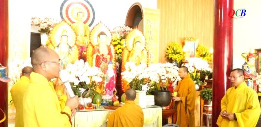 Video QCB: Lễ tưởng niệm nhị thất trai tuần cố TT.Thích Viên Hải tại chùa Linh Bửu, TP. Tam Kỳ