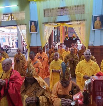 Tam Kỳ: Lễ bạch Phật khai kinh nhân Đại tường Trưởng lão HT.Thích Thiện Duyên