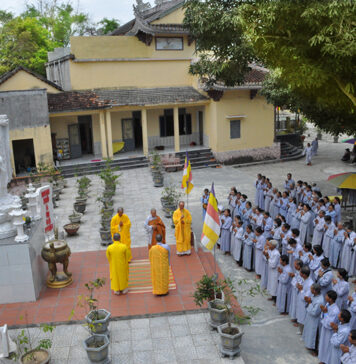 Thăng Bình: Khóa tu cụm cánh Trung lần thứ 4 tại chùa Ngọc Sơn