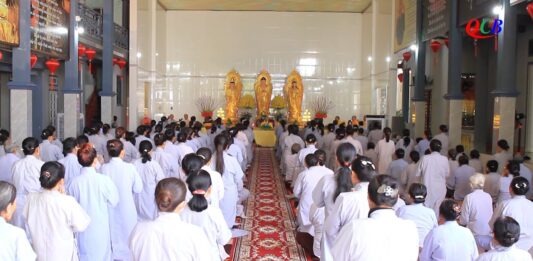 Video QCB: Thăng Bình – Khóa tu một ngày an lạc cụm cánh Đông