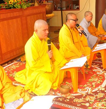 Video QCB: Thăng Bình – Khóa tu Một ngày an lạc cụm cánh Trung tại chùa Huệ Quang