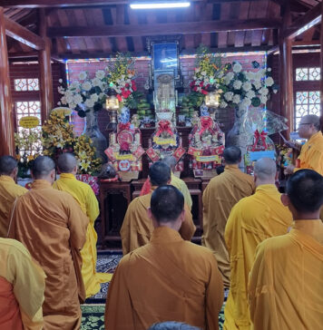 Tiên Phước: Trang nghiêm tưởng niệm húy nhật lần thứ 16 cố TT.Thích Thiện Minh tại chùa Thọ Quang