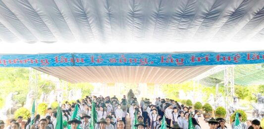 Núi Thành: Phân ban GĐPT huyện khai mạc Trại họp bạn ngành Thiếu