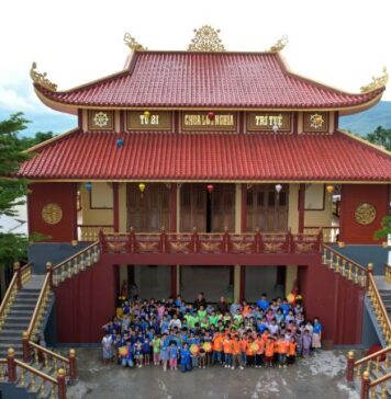 Đại Lộc: Khóa tu mùa hè “Con về bên Phật” lần 1 tại chùa Lộc Nghĩa