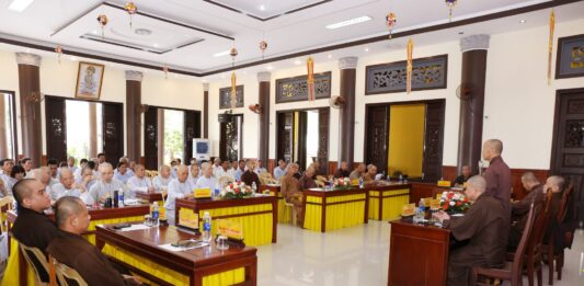 Thăng Bình: BTS PG huyện tổ chức Hội nghị sơ kết Phật sự 6 tháng đầu năm và triển khai Phật sự 6 tháng cuối năm 2023
