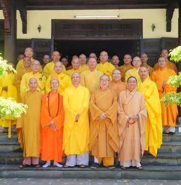 Ban Trị sự và Ban Tăng sự PG tỉnh Quảng Nam thăm, sách tấn các đạo tràng an cư cánh Bắc nhân mùa an cư PL.2567