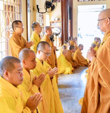 Tam Kỳ: Lễ Tự tứ của chư Tăng tại tổ đình Tịnh Độ