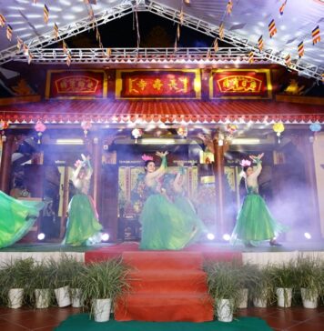 Tam Kỳ: Đêm Văn nghệ Vu lan, Lễ cài hoa hiếu hạnh tại chùa Trường Thọ