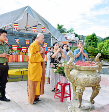 Nam Giang: Chùa Thạnh Mỹ tổ chức lễ cầu siêu anh linh anh hùng liệt sĩ