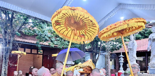 Lễ nhập kim quan Trưởng lão HT.Thích Thiện Tường, Viện chủ chùa Hòa An, chùa Từ Quang (TP.Tam Kỳ)