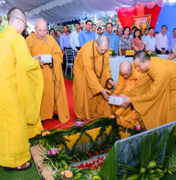 Núi Thành: Lễ đặt đá xây dựng chùa Lộc Tân và tượng Quán Thế Âm Bồ-tát cao 25m