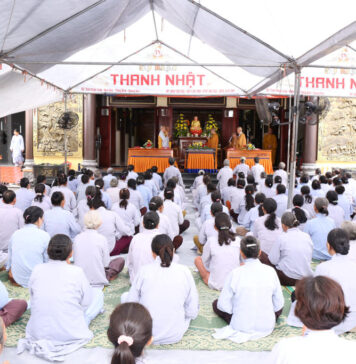 Thăng Bình: Khóa tu an lạc cụm cánh Đông tại chùa Long Hưng