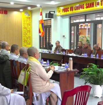 Video QCB: Điện Bàn – Ban Trị sự Phật giáo huyện họp mở rộng toàn thể Tăng Ni trụ trì và Ban Hộ tự