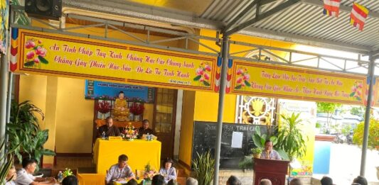 Thăng Bình: Phân ban GĐPT huyện tổ chức Hội nghị tổng kết công tác Phật sự năm 2023, phương hướng năm 2024