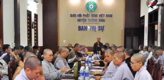 Thăng Bình: Ban Trị sự Phật giáo huyện họp triển khai Phật sự cuối năm 2023