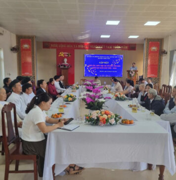 Hiệp Đức: Lãnh đạo huyện gặp mặt các chức sắc, chức việc tôn giáo nhân dịp mừng Xuân Giáp Thìn