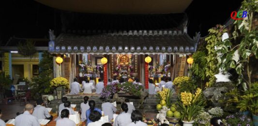 Hội An: Trang nghiêm lễ khai kinh Dược Sư tại chùa Phổ Triêm