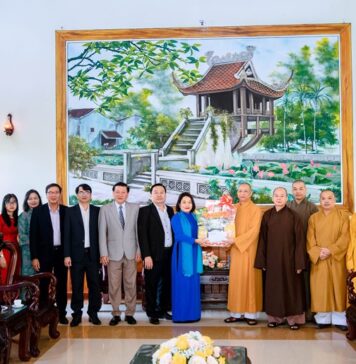 Lãnh đạo tỉnh Quảng Nam đến chúc tết BTS PG tỉnh nhân tết Giáp Thìn 2024