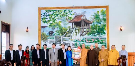 Lãnh đạo tỉnh Quảng Nam đến chúc tết BTS PG tỉnh nhân tết Giáp Thìn 2024