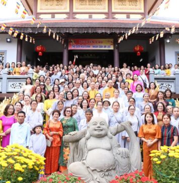 Thăng Bình: Chùa Giác Nguyên tổ chức hành hương thập tự đầu xuân Giáp Thìn