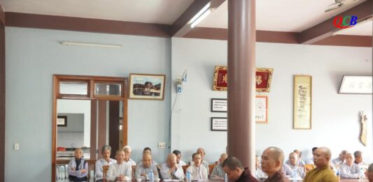 Duy Xuyên: BTS Phật giáo huyện họp triển khai Phật sự 6 tháng đầu năm 2024