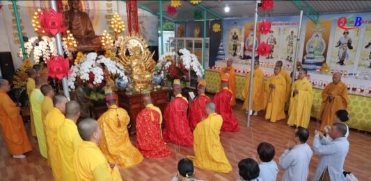 Video QCB: Tam Kỳ – Chùa Đông Yên hành đàn Dược Sư nguyện cầu quốc thái dân an