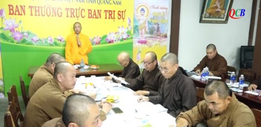 Video QCB: Quảng Nam – Ban Thường trực Ban Trị sự Phật giáo tỉnh tổ chức phiên họp mở rộng