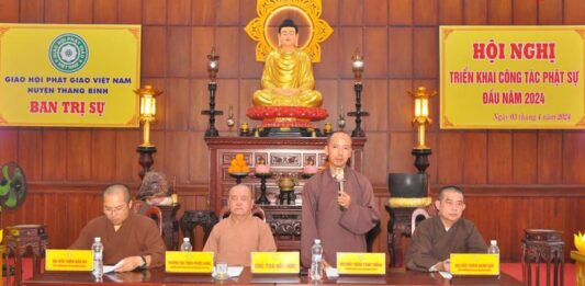 Video QCB: Thăng Bình – Hội nghị triển khai công tác Phật sự năm 2024