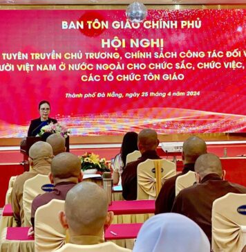 Đà Nẵng: Hội nghị tuyên truyền chủ trương, chính sách công tác đối với người Việt Nam ở nước ngoài cho chức sắc, chức việc, tín đồ các tổ chức tôn giáo